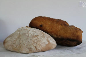 Pão cozido em Forno de Lenha